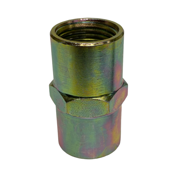 Luva União Aço Rosca Fêmea 1/2 x 1/2 Conexão Emenda