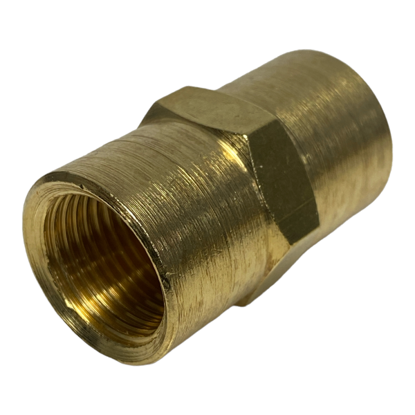 Luva União Latão Rosca Fêmea 1/2 x 1/2 Conexão Emenda
