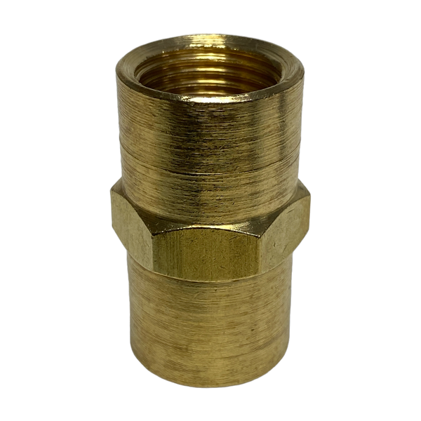 Luva União Latão Rosca Fêmea 1/2 x 1/2 Conexão Emenda