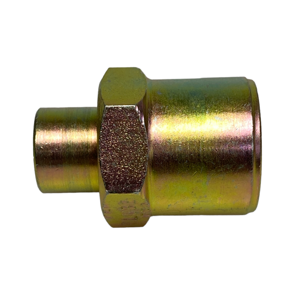 Luva Redução Latão Rosca Fêmea 1/2 x 1/8 Conexão Emenda