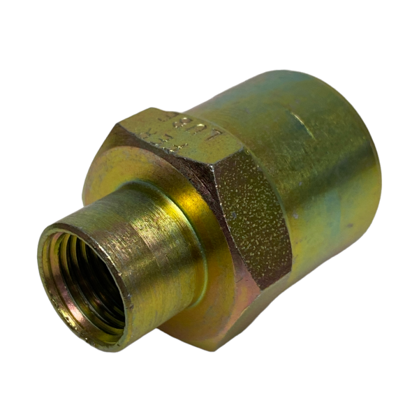 Luva Redução Latão Rosca Fêmea 1/2 x 1/8 Conexão Emenda