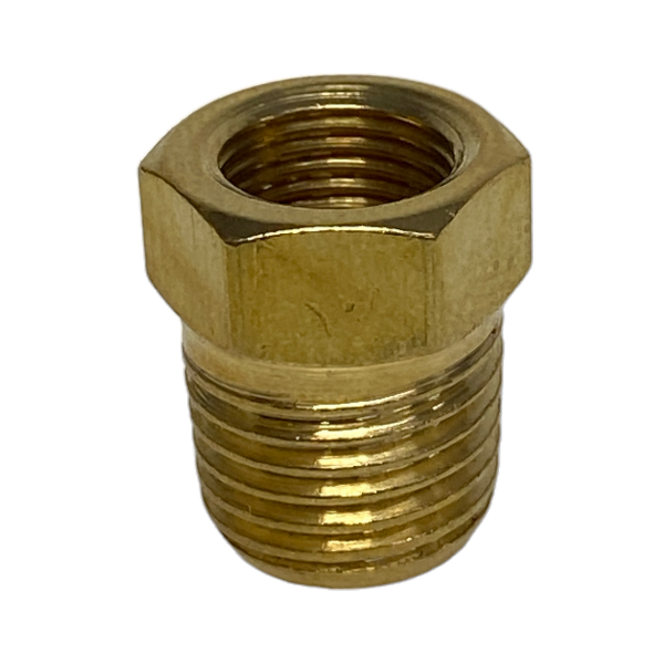 Bucha de Redução Latão 1/4 X 1/8 Roscável Conexão Metal