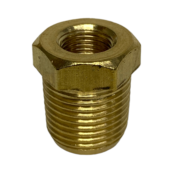 Bucha de Redução Latão 3/8 X 1/8 Roscável Conexão Metal