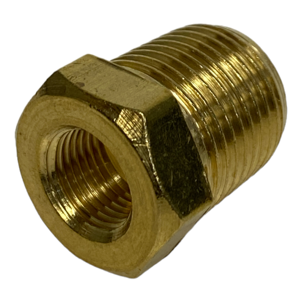 Bucha de Redução Latão 3/8 X 1/8 Roscável Conexão Metal