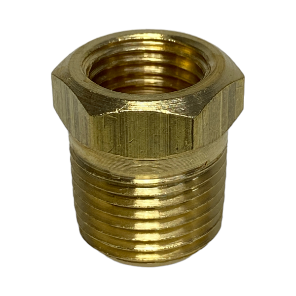 Bucha de Redução Latão 3/8 X 1/4 Roscável Conexão Metal