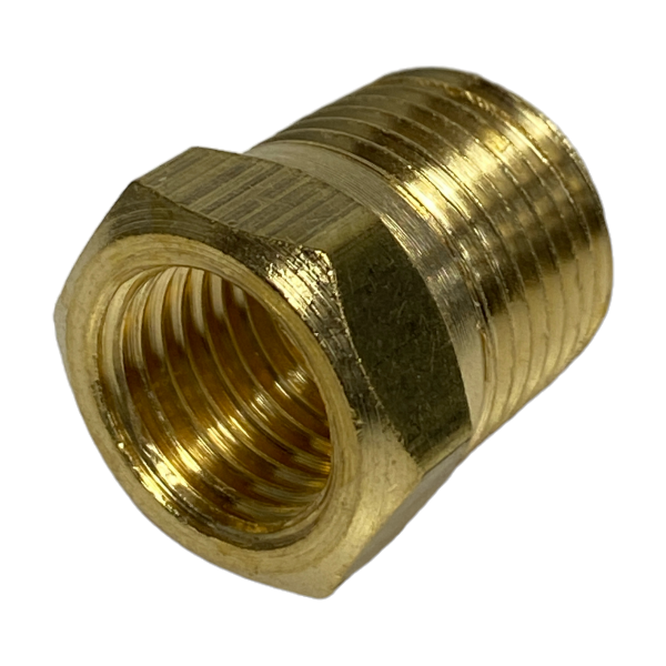 Bucha de Redução Latão 3/8 X 1/4 Roscável Conexão Metal