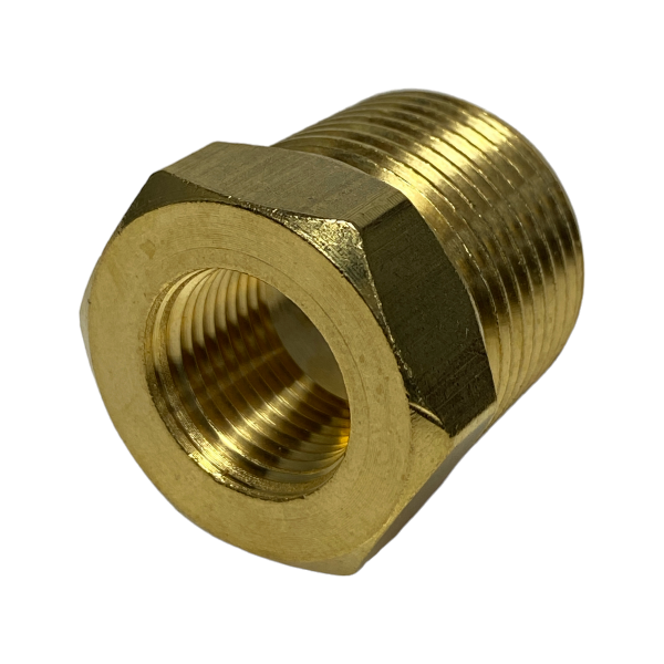 Bucha de Redução Latão 3/4 X 3/8 Roscável Conexão Metal