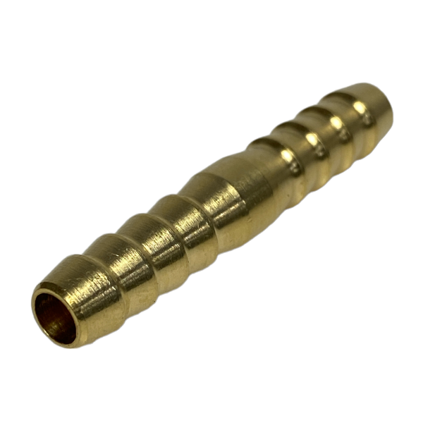 Emenda Latão Para Mangueira 5/16 8mm União Ar Agua Gás