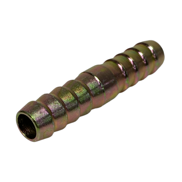 Emenda Aço Para Mangueira 3/8 10mm União Ar Agua Gás