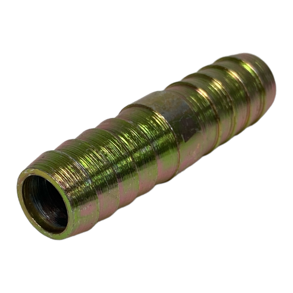 Emenda Aço Para Mangueira 1/2 13mm União Ar Agua Gás