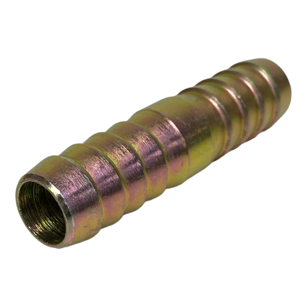 Emenda Aço Para Mangueira 5/8 16mm União Ar Agua Gás