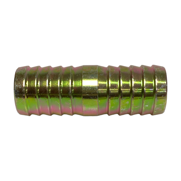 Emenda Aço Para Mangueira 1 Pol 25mm União Ar Agua Gás