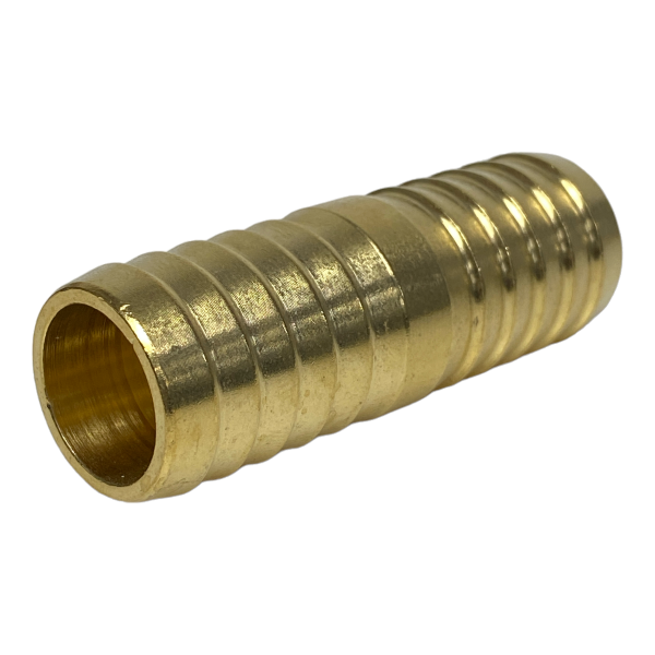 Emenda Latão Para Mangueira 1 Pol 25mm União Ar Agua Gás