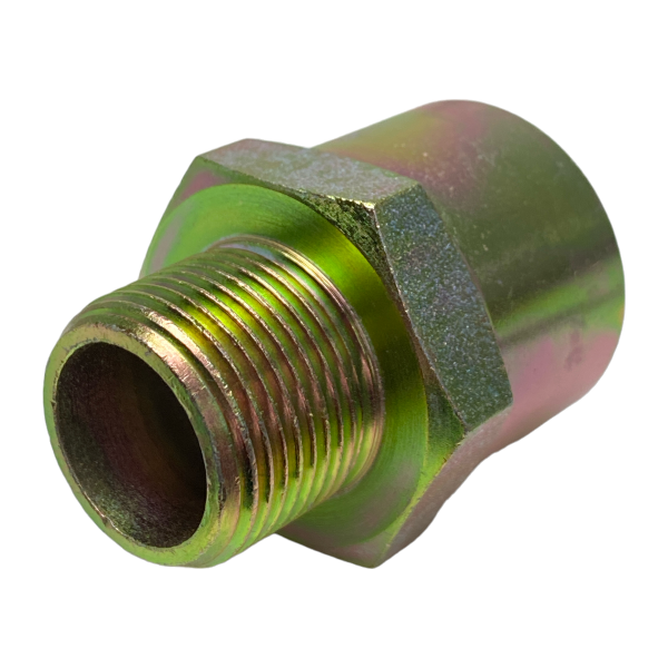 Bucha de Redução Luva Invertida Aço Fêmea 1 Pol x 1/2 Macho