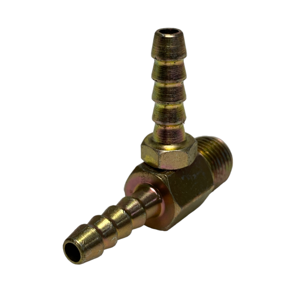 Espigão Espiga 2 Saídas Aço Rosca Macho 1/4 X Mangueira 1/4