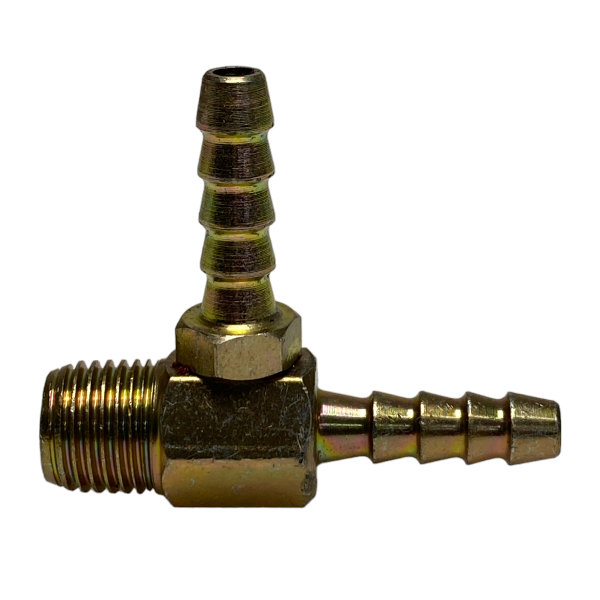 Espigão Espiga 2 Saídas Aço Rosca Macho 1/4 X Mangueira 1/4