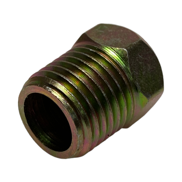 Plug Cap Bujão Aço Macho 1/4 Rosca NPT Roscável Tampão
