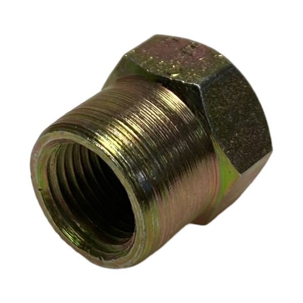 Plug Cap Bujão Aço Fêmea 1/8 Rosca BSP Roscável Tampão