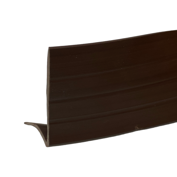 Cantoneira Testeira Para Escada PVC Marrom 50x30mm 10mt