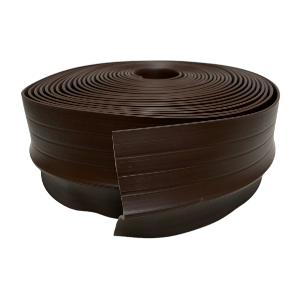 Cantoneira Testeira Para Escada PVC Marrom 50x30mm 10mt