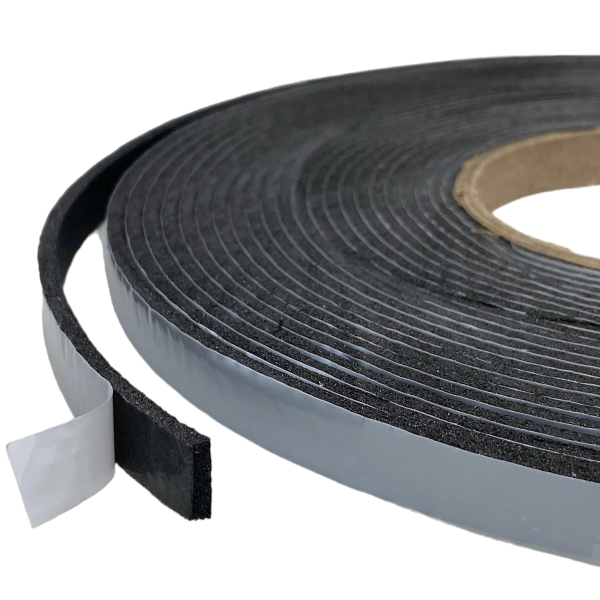 Fita de Espuma Adesiva Para Vedação Fresta 03x10mm 10mt