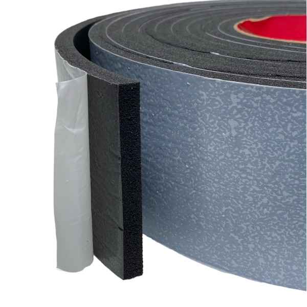 Fita de Espuma Adesiva Para Vedação Fresta 08x75mm 2mt