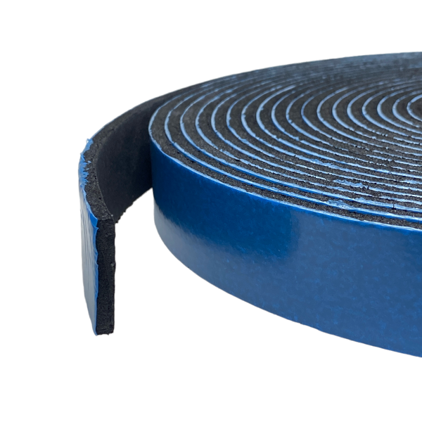 Fita Borracha Eva Adesiva Para Vedação Fresta 05x30mm 10mt