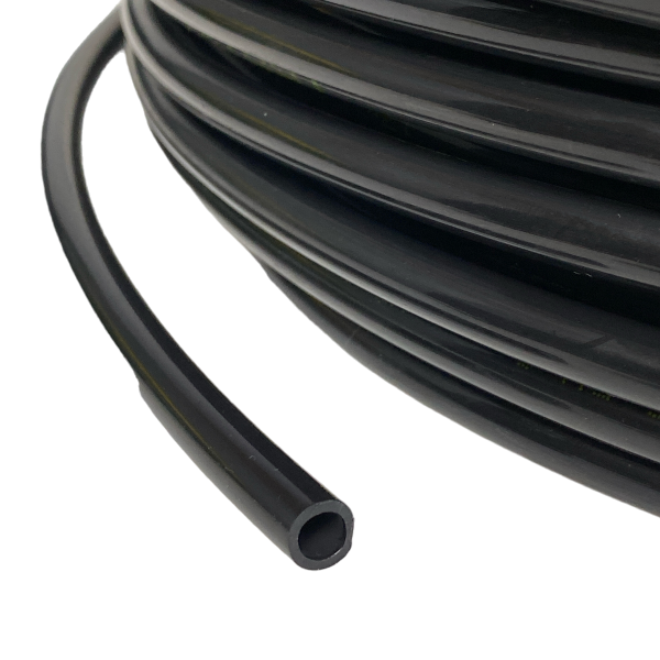 Mangueira Tubo Pneumática Pu 8mm Poliuretano Preta 1mt