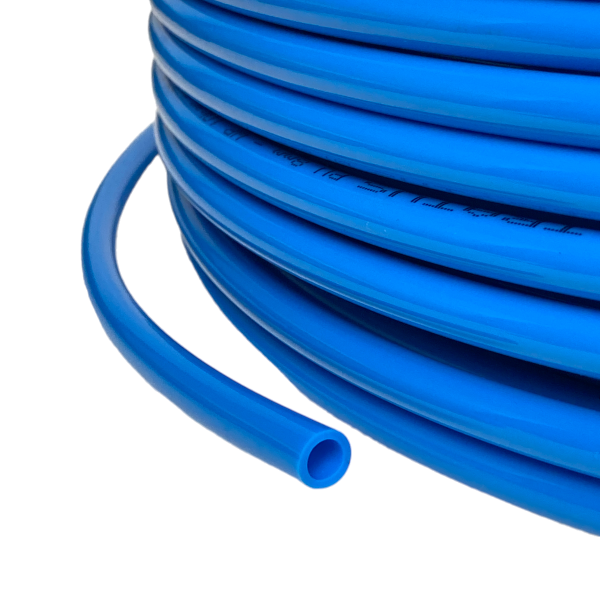 Mangueira Tubo Pneumática Pu 16mm Poliuretano Azul 5mt