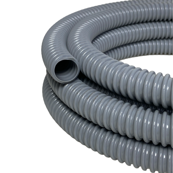 Mangueira Corrugada Vácuo Flex Odontológica 1/2 13mm 1mt