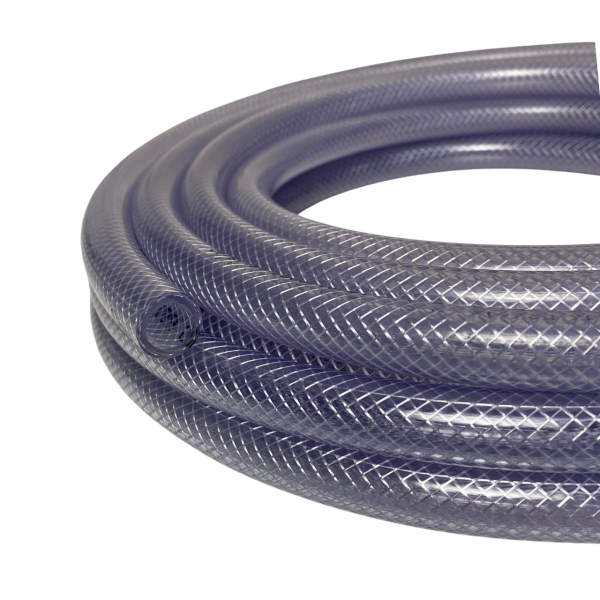 Mangueira Atóxica Alimentícia 3/8 10mm Trançada PT250 1mt