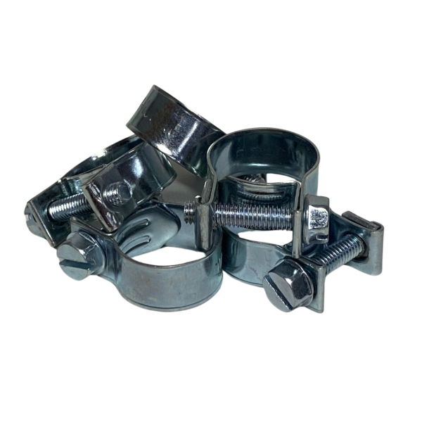 Abraçadeira Aço Metal Para Mangueira Micro Aço 07x09mm 1un