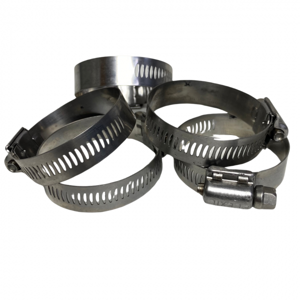 Abraçadeira Inox Para Mangueira 3.1/2 Larga 89x108mm 1un