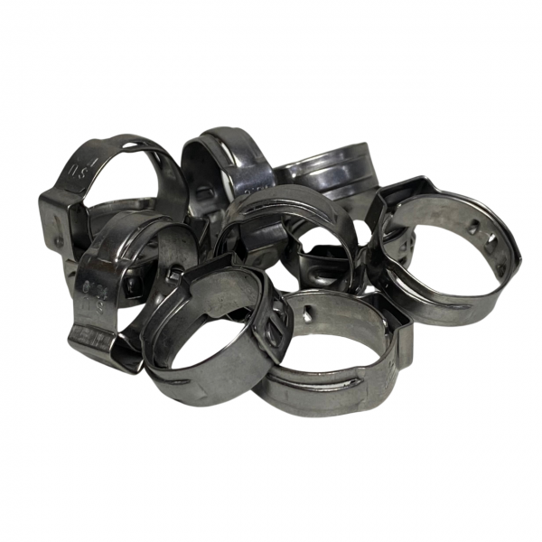 Abraçadeira Inox Pressão Aberto Radial Mangueira 11,3mm 1un