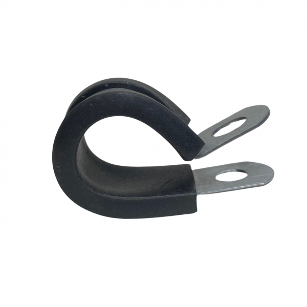 Abraçadeira Aço Emborrachada Suporte Com Borracha 16mm 1un