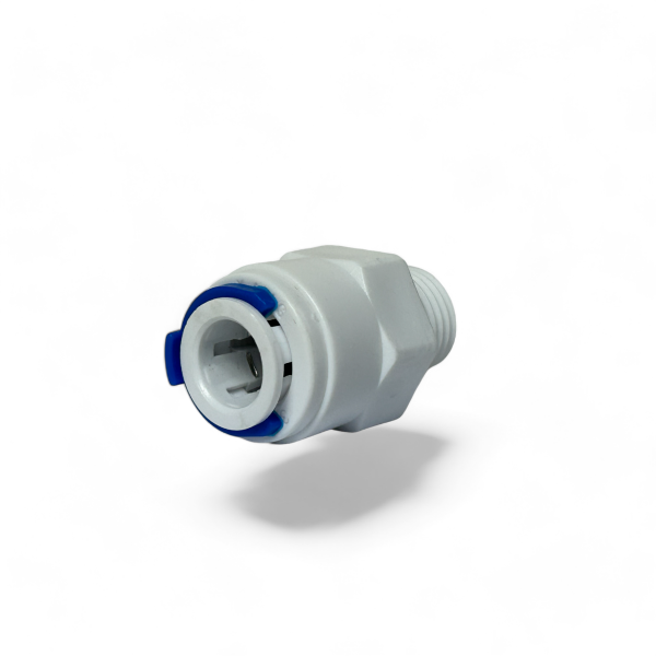 Conector Macho Engate Rápido Filtro Purificador R1/4 X M3/8