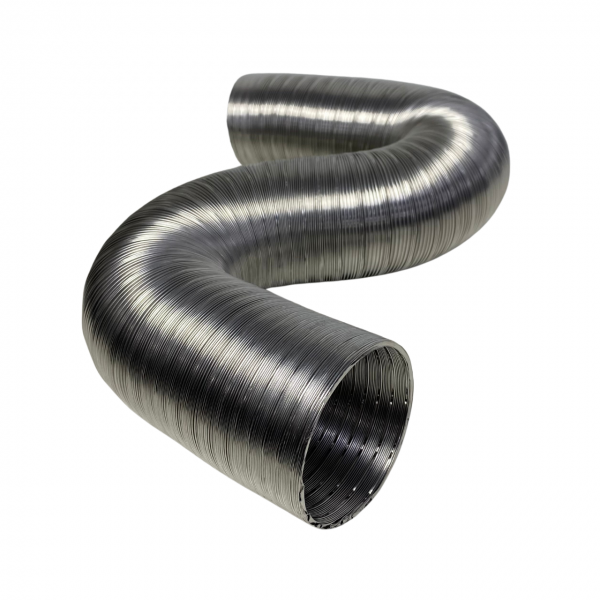 Duto Flexível de Alumínio 150mm Para Coifa Aquecedor 5mt