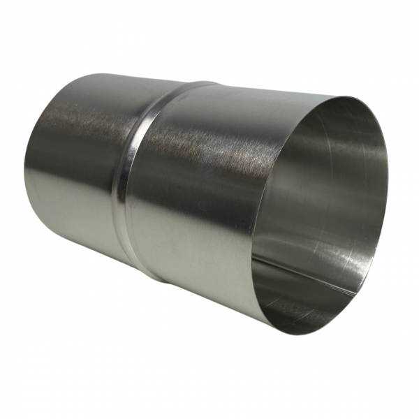 Emenda Luva Para Duto de Alumínio 150mm + 2 Abraçadeiras