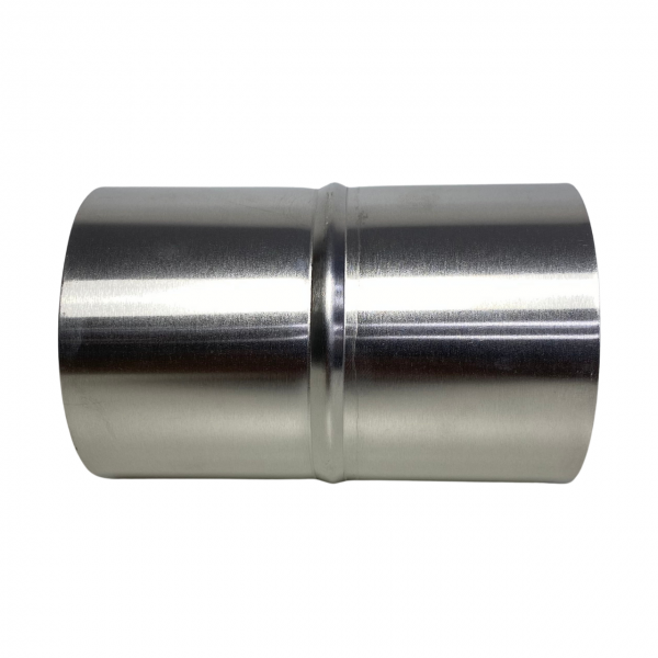 Emenda Luva Para Duto de Alumínio Coifa Aquecedor 126mm