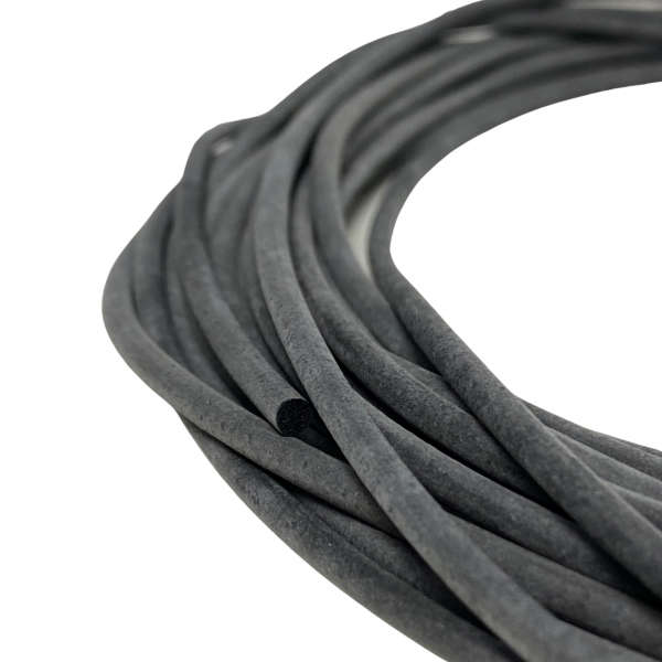 Cordão de Borracha para Vedação Macio Esponjoso 3mm 5mt