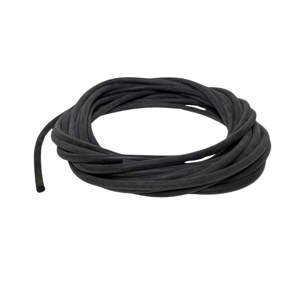 Cordão de Borracha para Vedação Macio Esponjoso 6mm 3mt