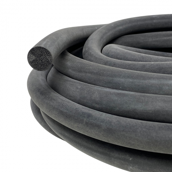 Cordão de Borracha para Vedação Macio Esponjoso 16mm 10mt