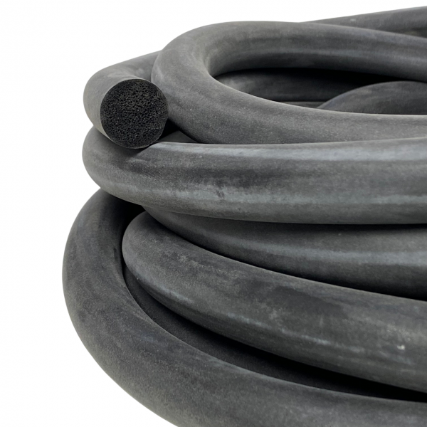 Cordão de Borracha para Vedação Macio Esponjoso 20mm 1mt