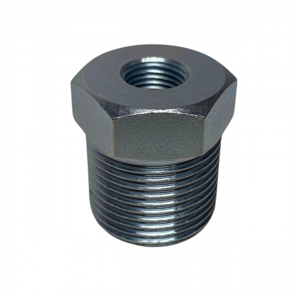 Bucha de Redução Aço Macho M22 X 1/8 Fêmea Roscável Conexão