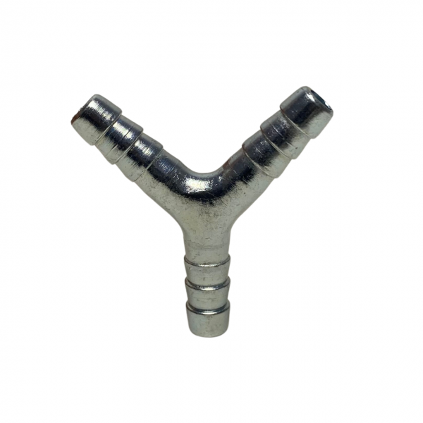 Emenda em Y Aço Para Mangueira 3/16 5mm Conexão União Ar Gás