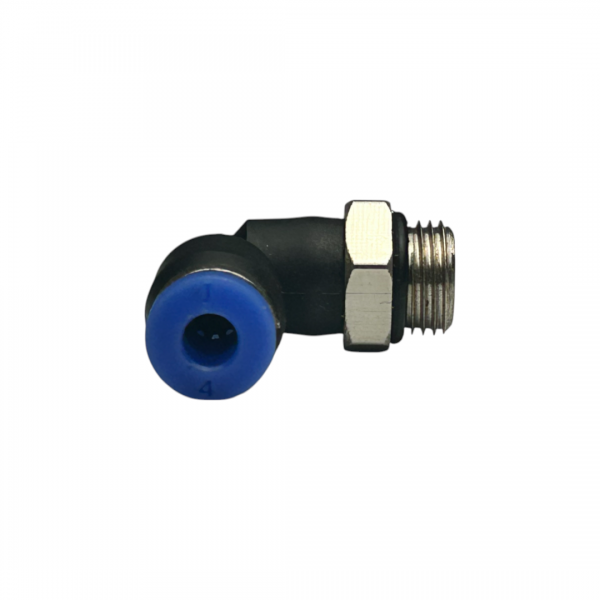 Cotovelo Conector Instantânea Mangueira 6mm X 1/4 M 2uni