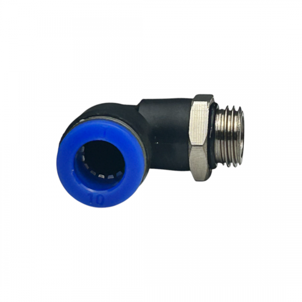 Cotovelo Conector Instantânea Mangueira 10mm X 1/8 M 1un