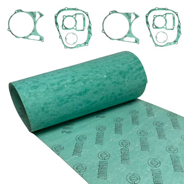 Folha Junta Pepelão Amianto Verde Motor 0,4mm 160x75cm