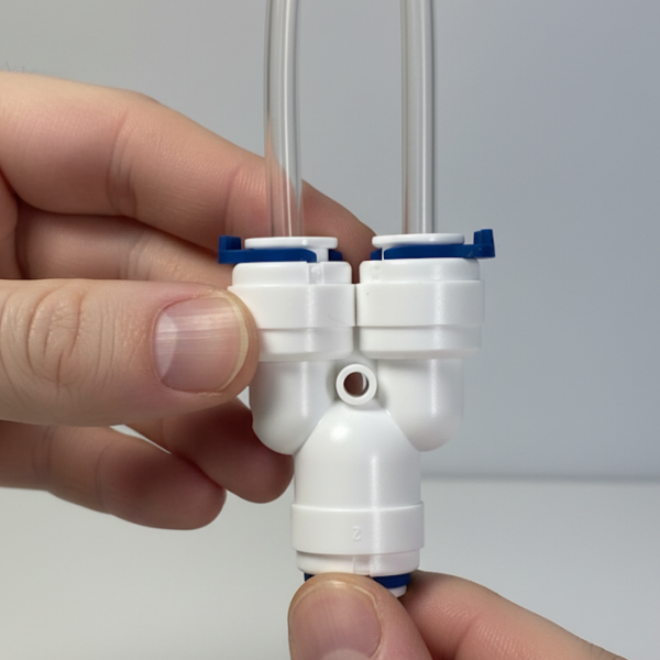 Emenda Para Filtro em Y Conector Engate Rápido Água 5/16 8mm