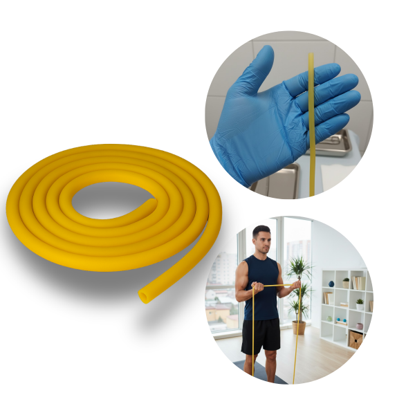 Mangueira Tubo Látex Elástico Garrote Nº203 06,0 x 10,0 MM 2MT